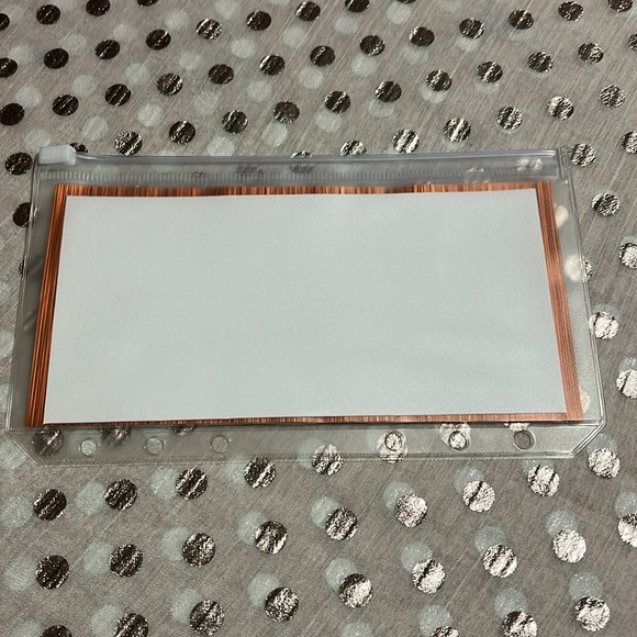 Property Taxes A6 Cash Envelope Zippered  Budgeting Savings Goals Dave Ramsey - Picture 2 of 3